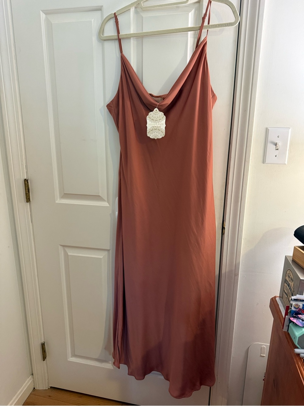 NWT Slip Midi Dress